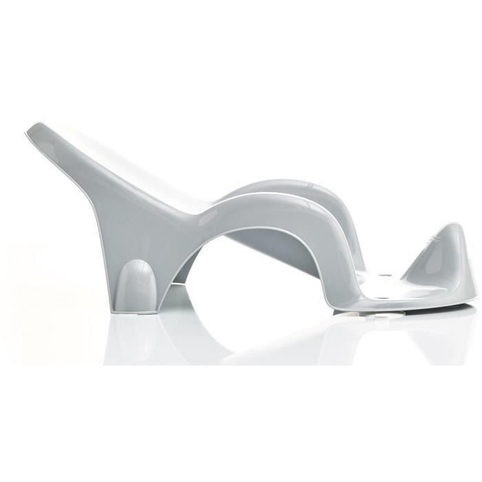 Thermobaby Hamaca de baño Atoll. Sillón reclinable para bañera, ideal para recién nacidos y bebés hasta 8 meses (máx. 8 kg) - Gris 2 Thermobaby Hamaca de baño Atoll. Sillón reclinable para bañera, ideal para recién nacidos y bebés hasta 8 meses (máx. 8 kg) - Gris 2