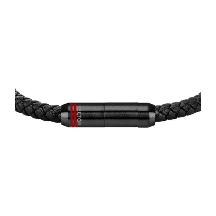 Pulsera Hombre Sector SZV101 Plata Negro 3 Pulsera Hombre Sector SZV101 Plata Negro 3