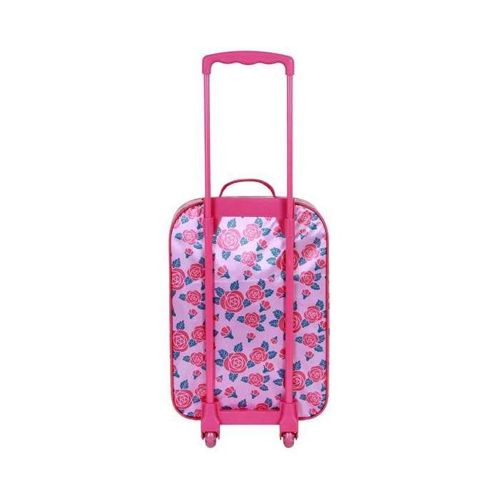 Karactermania Maleta trolley soft infantil 3D Princesas Disney Flowers 52x33x17 cm equipaje de mano 3