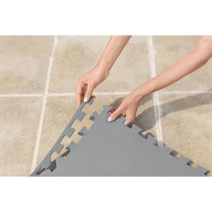 BESTWAY - Alfombra de suelo para spa Lay-Z-Spa cuadrada o redonda 196 x 196 cm 3 BESTWAY - Alfombra de suelo para spa Lay-Z-Spa cuadrada o redonda 196 x 196 cm 3