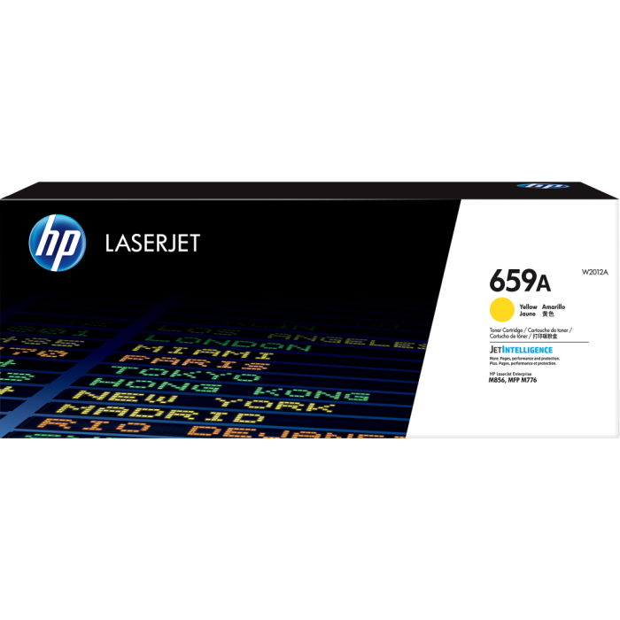 HP Toner Amarillo Laserjet Enterprise MFP M776Dn, Flow M776Zs, M776X, M856Dn, M856X - 659A
