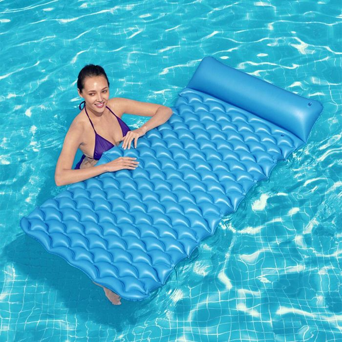 Bestway Colchoneta Hinchable Enrollable Color Surtido 213x86 cm Playa y Piscina 44020 1