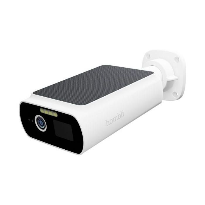 Hombli Cámara solar inteligente Hombli, color blanco