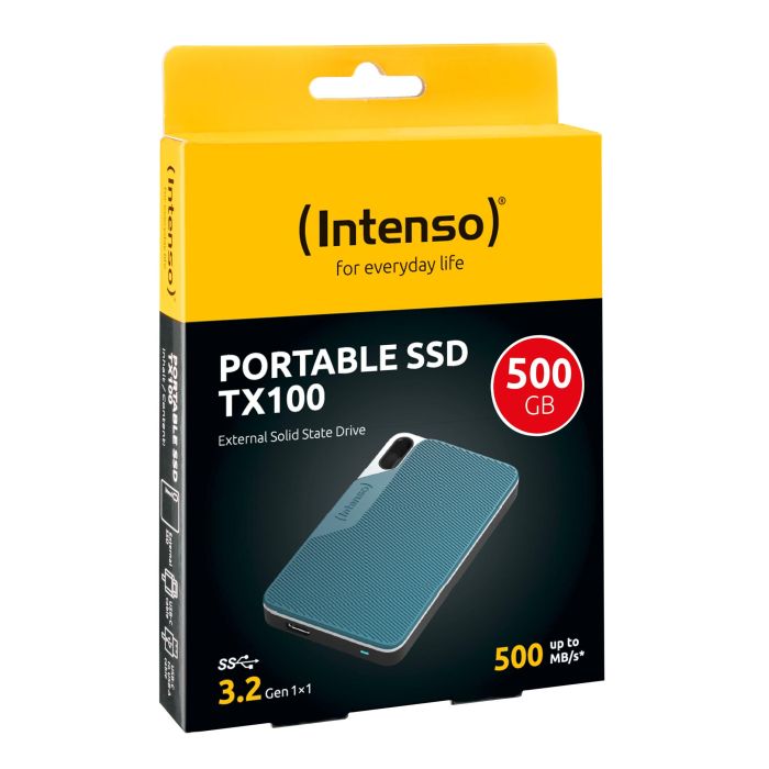 Disco Duro Externo INTENSO 3826450 500 GB SSD 1