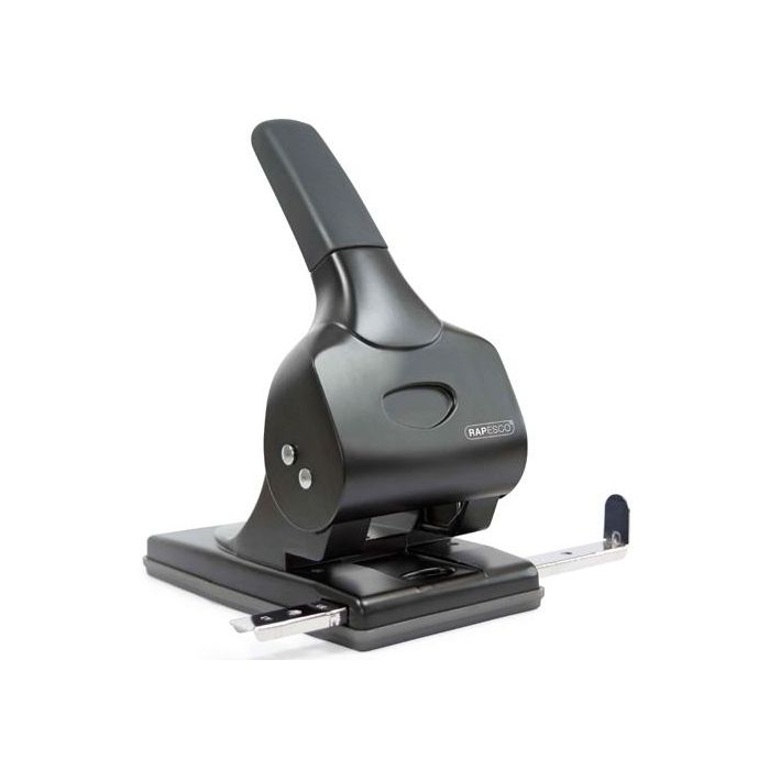 Taladro 2 P. Rapesco Alu 65 (65 Hojas) Negro