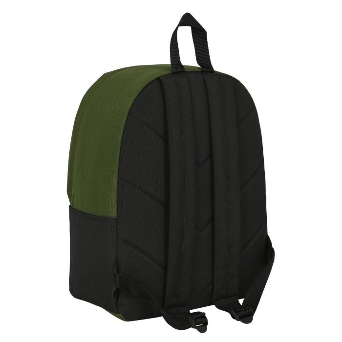 Mochila para Portátil Safta Dark Forest Negro Verde 31 x 40 x 16 cm 3 Mochila para Portátil Safta Dark Forest Negro Verde 31 x 40 x 16 cm 3
