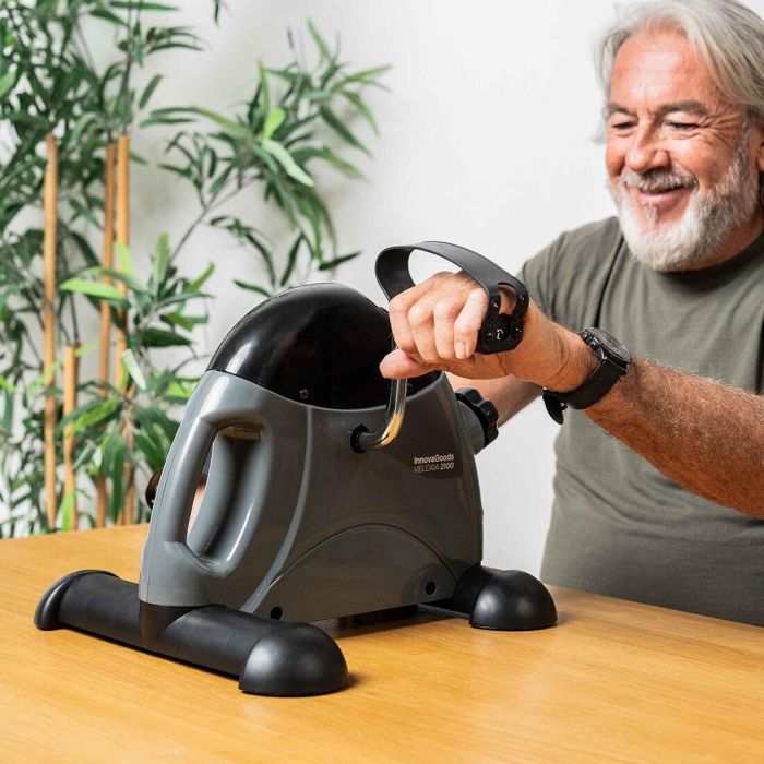 Pedaleador Estático para Piernas y Brazos con Esterilla Velora 2100 InnovaGoods 10 Pedaleador Estático para Piernas y Brazos con Esterilla Velora 2100 InnovaGoods 10