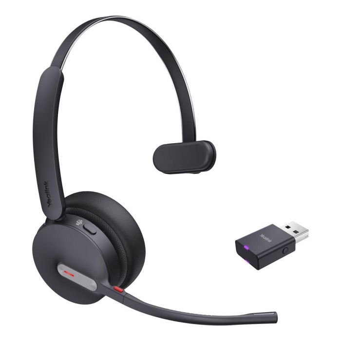 Yealink Auriculares Monoaurales WH64 Hybrid Teams Inalámbricos Diadema Negro para Oficina/Centro de Llamadas Bluetooth DECT 0 Yealink Auriculares Monoaurales WH64 Hybrid Teams Inalámbricos Diadema Negro para Oficina/Centro de Llamadas Bluetooth DECT 0