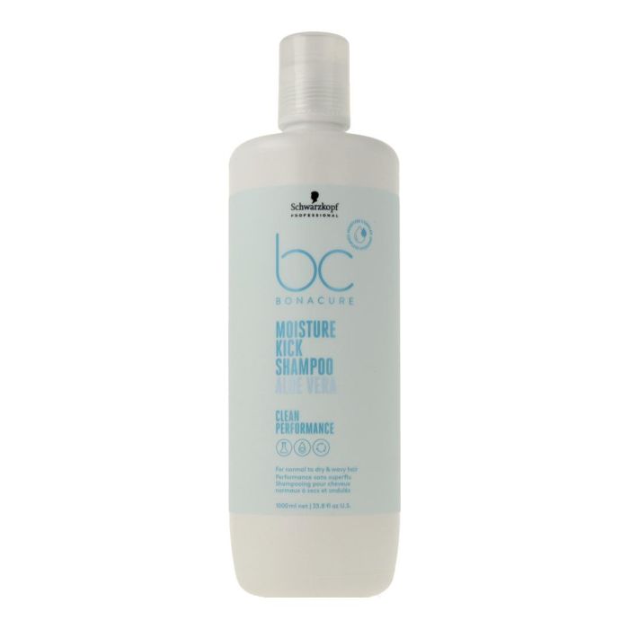Schwarzkopf BC Moisture Kick Champú Hidratante con Aloe Vera para Cabello Seco y Normal 1000ml