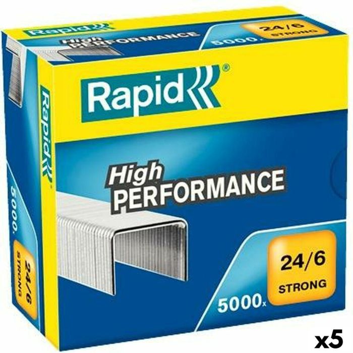 Grapas Rapid 24/6 6 mm (5 Unidades) 0 Grapas Rapid 24/6 6 mm (5 Unidades) 0