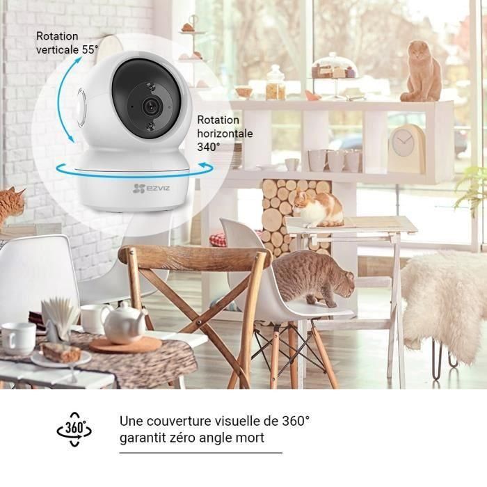 Cámara de vigilancia inalámbrica EZVIZ C6N 1080p 4 Cámara de vigilancia inalámbrica EZVIZ C6N 1080p 4