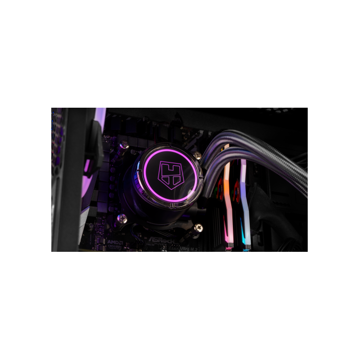 NOX Caja Semitorre ATX Hummer TGM NXHUMMERTGM Negra con RGB y Panel de Cristal Templado 36