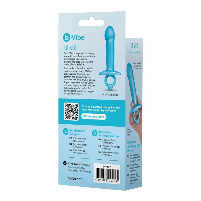 Plug Anal B-Vibe Azul (10,5 cm) 4