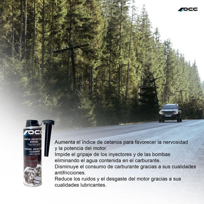Occ Motorsport Limpia Inyectores Diesel OCC49004, Aditivo para Limpieza y Lubricación de Inyectores y Bomba de Combustible, Mejora Ralentí y Aceleración 3