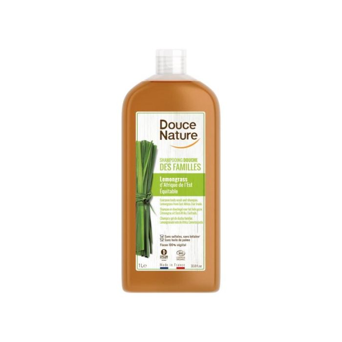 Champú Gel Ducha Lemongrass Citronela 1L