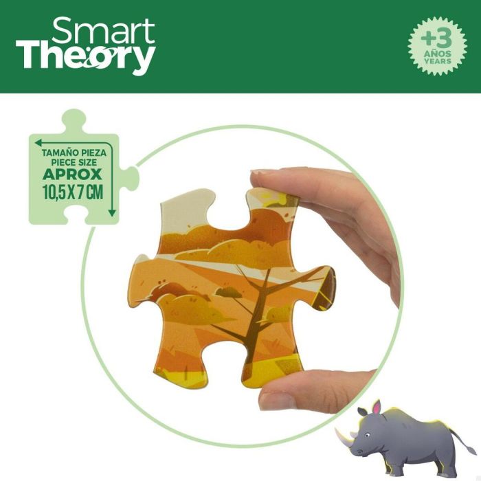 Puzzle Infantil Colorbaby Wild Animals 60 Piezas 60 x 44 cm (6 Unidades) 4 Puzzle Infantil Colorbaby Wild Animals 60 Piezas 60 x 44 cm (6 Unidades) 4