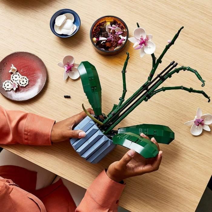 Playset Lego The Orchid Plants with Indoor Artificial Flowers 12 Playset Lego The Orchid Plants with Indoor Artificial Flowers 12