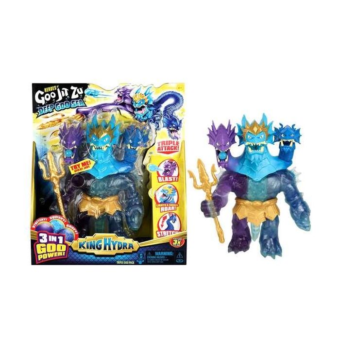 Figura heroes goo jit zu king hydra con luz y sonido 25 cm 8 Figura heroes goo jit zu king hydra con luz y sonido 25 cm 8