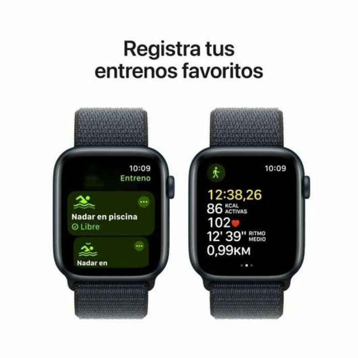 Apple MXEP3QL/A Watch SE 3rd V2 GPS 44mm con Caja de Aluminio Medianoche y Correa Loop Deportiva Tinta, Salud y Seguridad 2 Apple MXEP3QL/A Watch SE 3rd V2 GPS 44mm con Caja de Aluminio Medianoche y Correa Loop Deportiva Tinta, Salud y Seguridad 2