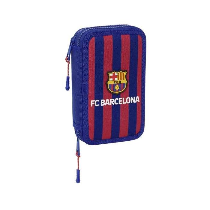 Plumier Escolar Safta Doble Pequeño 28 Piezas F.C. Barcelona 195x125x40 mm Plumier Escolar Safta Doble Pequeño 28 Piezas F.C. Barcelona 195x125x40 mm