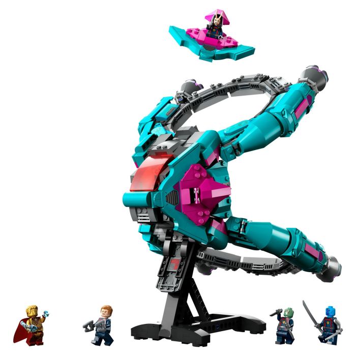 LEGO 76255 Nave de los Nuevos Guardianes Marvel Super Heroes Juego Construcción 1108 Piezas 10+ Años
