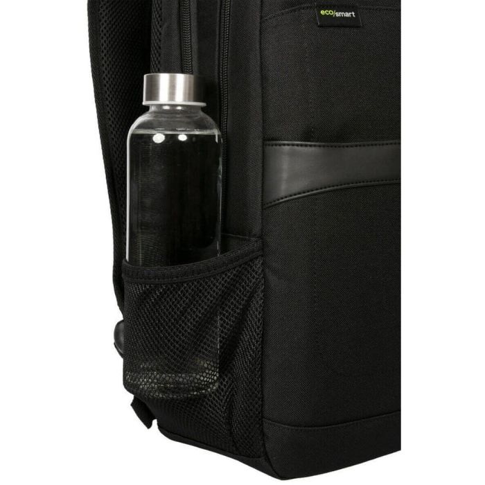 Targus GeoLite Mochila Unisex 16" (40,6 cm) para Portátil Negro, Resistente al Agua, 2 Compartimentos y Bolsillos 8