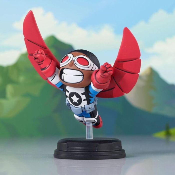 Figura Falcon Los Vengadores Avengers Marvel Animated 13cm 2 Figura Falcon Los Vengadores Avengers Marvel Animated 13cm 2
