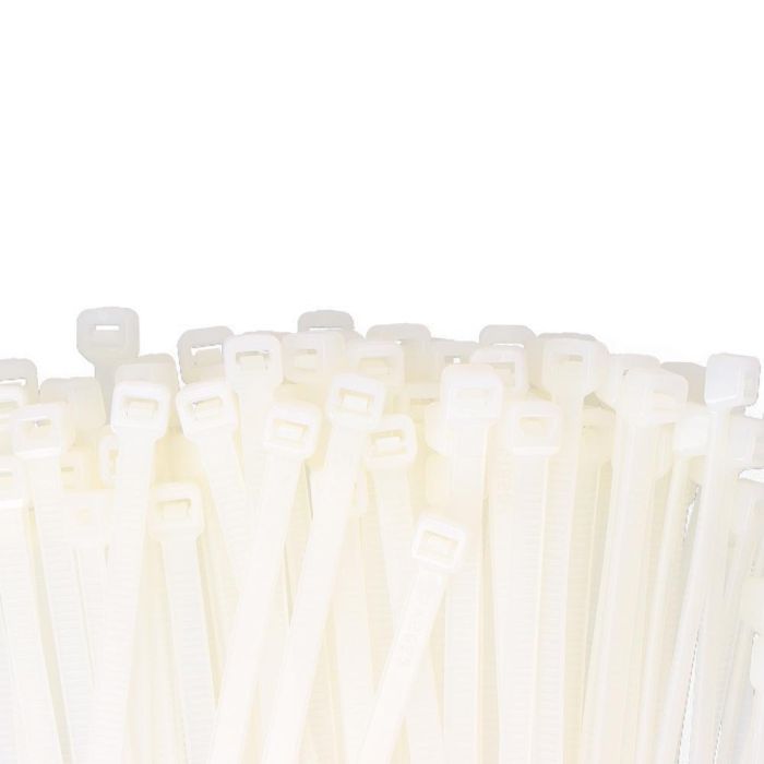 Edm Bridas nylon natural 4,8 x 300 mm, alta calidad, resistencia -40°C~85°C, bolsa 100 unid. 1 Edm Bridas nylon natural 4,8 x 300 mm, alta calidad, resistencia -40°C~85°C, bolsa 100 unid. 1