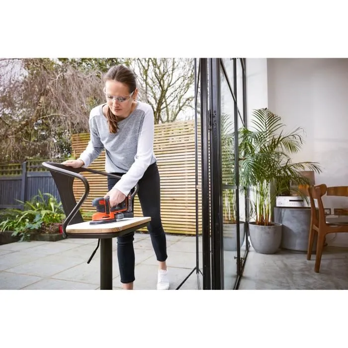 Black + Decker Lijadora de Ratón BDCDS18N-XJ - 18 V - Compacta y Potente para Acabados y Lugares Difíciles 5 Black + Decker Lijadora de Ratón BDCDS18N-XJ - 18 V - Compacta y Potente para Acabados y Lugares Difíciles 5