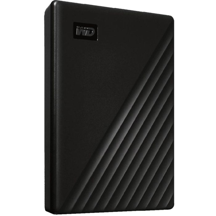 Western Digital My Passport Disco Duro Externo 2 TB USB 3.2 Gen 1 Negro - Portátil, Seguro con Copia Seguridad y Cifrado AES 256-bit
