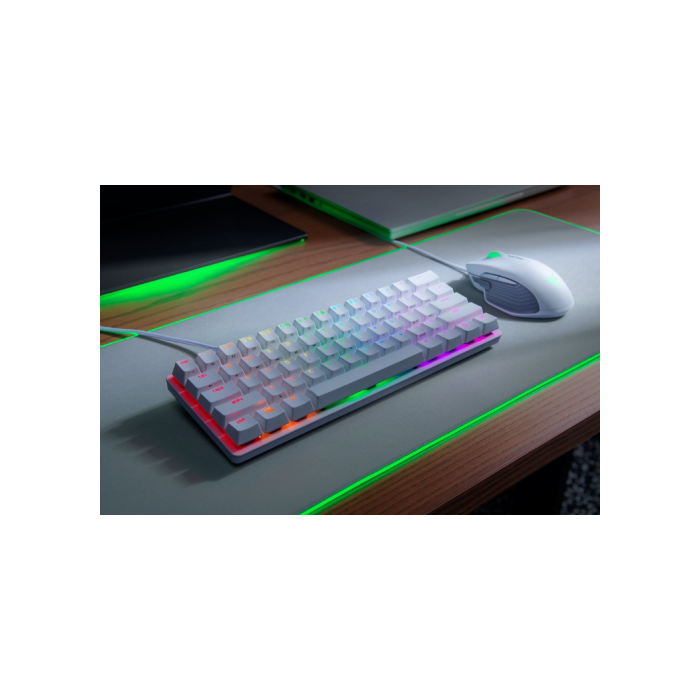 Razer RZ03-03390400-R3M1 Teclado Mecánico Mini USB QWERTY Internacional de EE.UU. Blanco 1