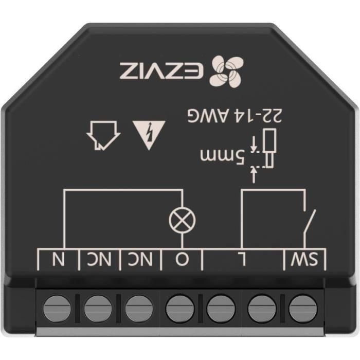 EZVIZ T35WN Enchufe Inteligente Inalámbrico Wi-Fi Negro para Control Remoto de Dispositivos del Hogar 4