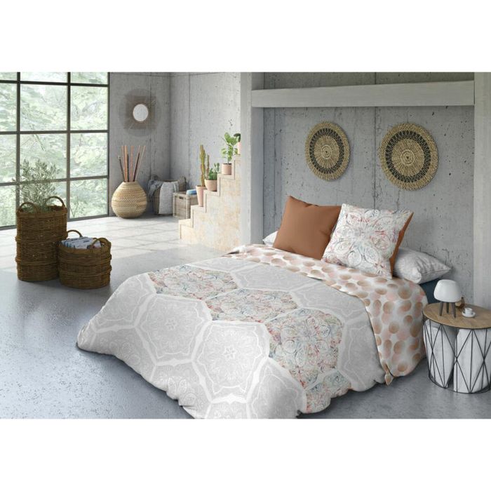 Funda Nórdica Pierre Cardin RESORT Beige 144 Hilos 150 x 230 cm 1