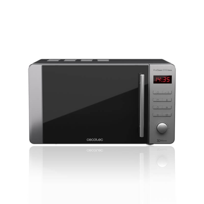 Cecotec ProClean 5110 Inox Acero inoxidable Microondas con grill Encimera 20 L 700 W Cecotec ProClean 5110 Inox Acero inoxidable Microondas con grill Encimera 20 L 700 W