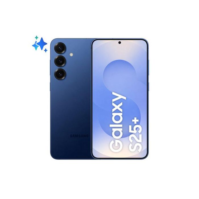 Samsung Galaxy S25+ Dual SIM 6.7" Dynamic AMOLED 2X Android 15, 12 GB RAM, 512 GB Almacenamiento, Marina