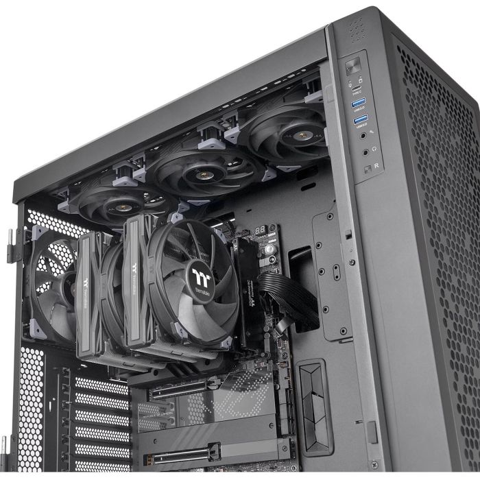 K Thermaltake TT TOUGHAIR 710 Air Cooler Dual Tower 4
