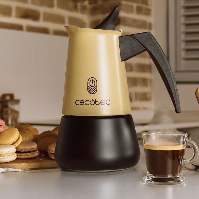 Cafetera Italiana Cecotec Piccolina 900 Beige 10 Tazas 450 ml 3