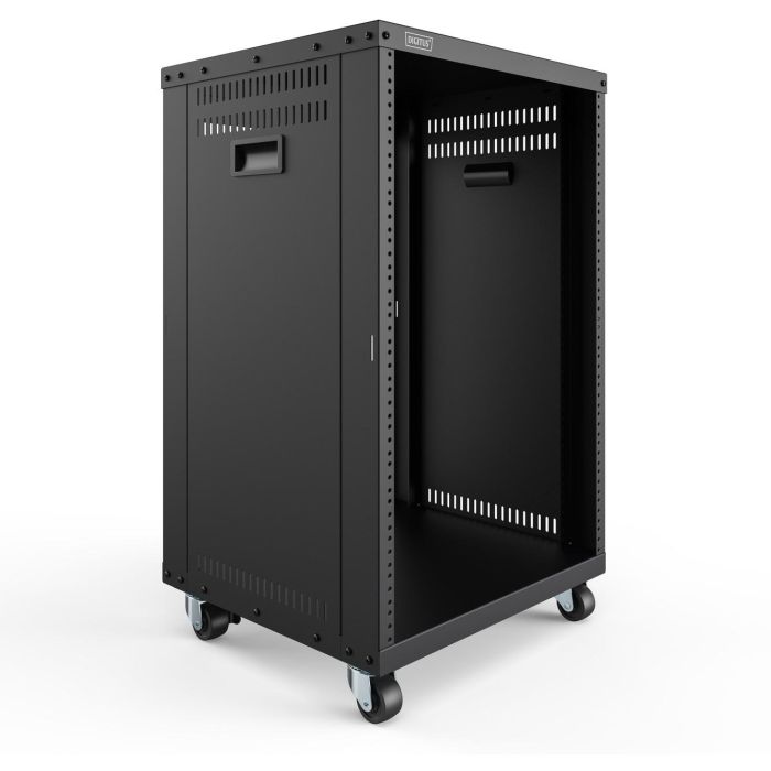 Universal 19-Zoll Equipment Rack mit Rollen, 16HE 2 Universal 19-Zoll Equipment Rack mit Rollen, 16HE 2