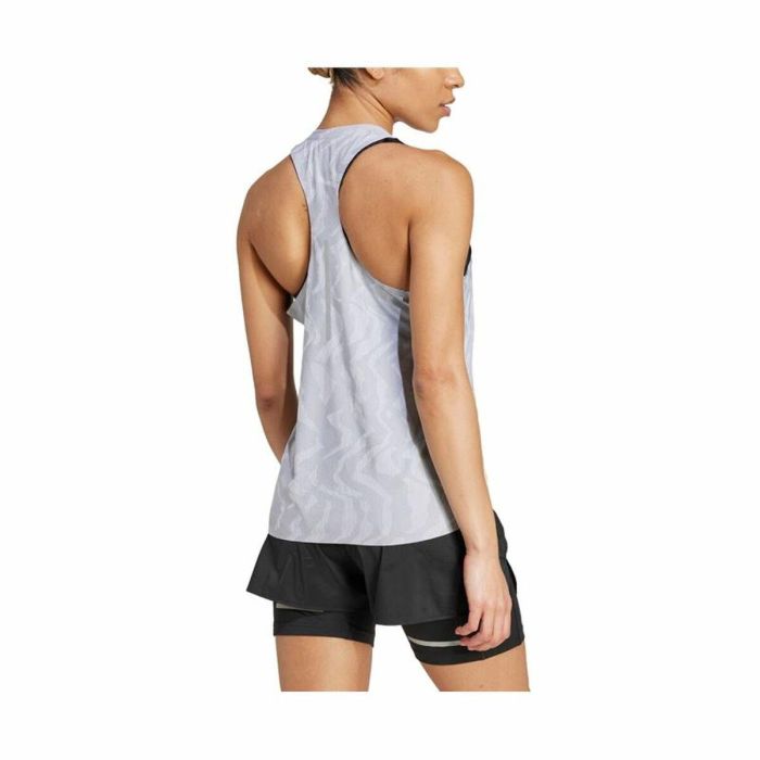 Camiseta de Manga Corta Hombre Adidas Ultimate Airchill Engineered Blanco Camiseta de Manga Corta Hombre Adidas Ultimate Airchill Engineered Blanco