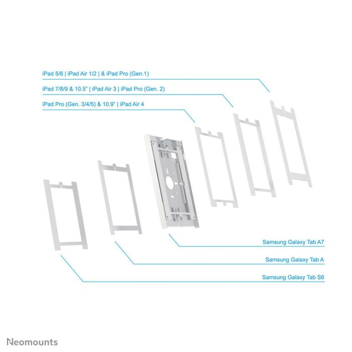 Soporte para móvil o tablet Neomounts WL15-650WH1 Blanco 4 Soporte para móvil o tablet Neomounts WL15-650WH1 Blanco 4