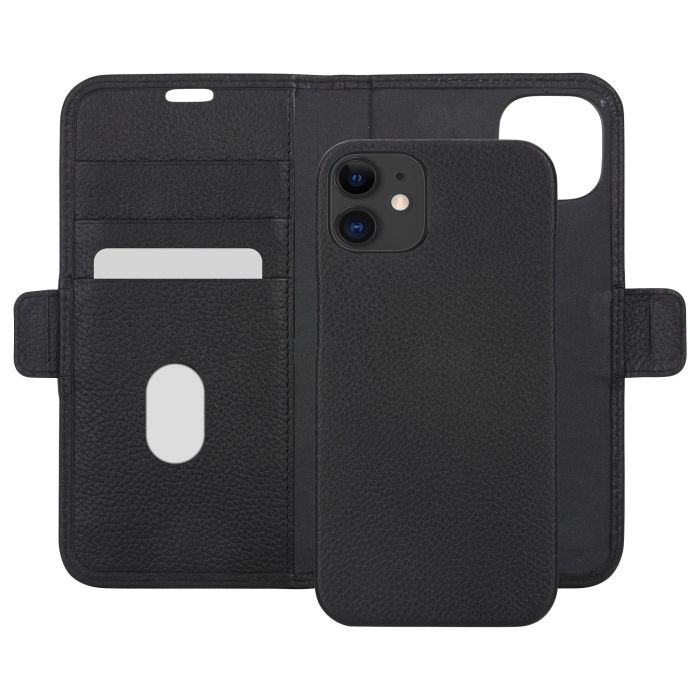 dbramante1928 New York Flip Case 2 en 1 Funda de Cuero Completo con Bolsillo para Tarjetas Night Black para Apple iPhone 11 y XR 4 dbramante1928 New York Flip Case 2 en 1 Funda de Cuero Completo con Bolsillo para Tarjetas Night Black para Apple iPhone 11 y XR 4
