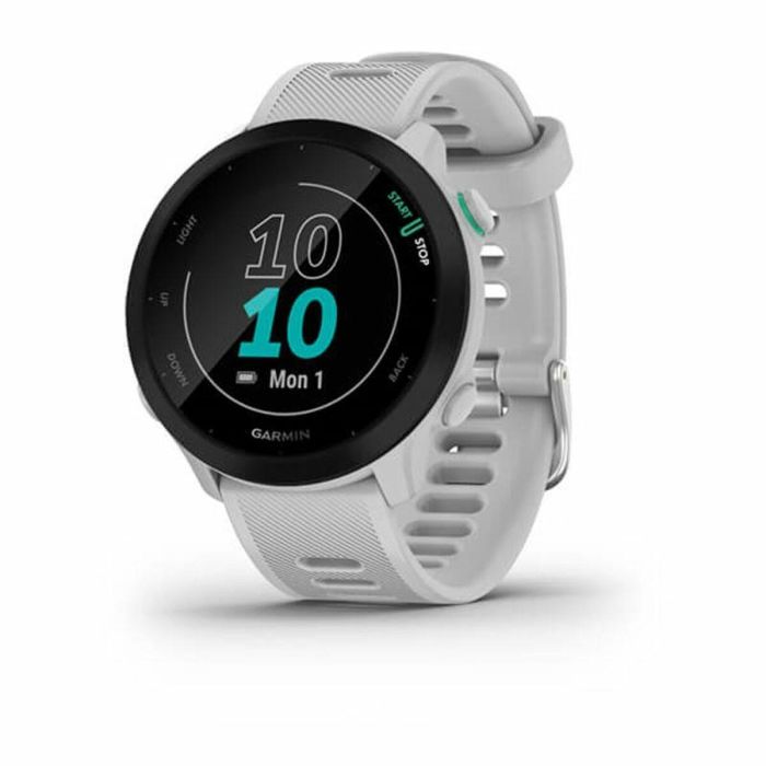 Garmin Forerunner 55 Reloj Deportivo GPS Blanco para Correr y Ciclismo con Monitor de Frecuencia Cardíaca 4