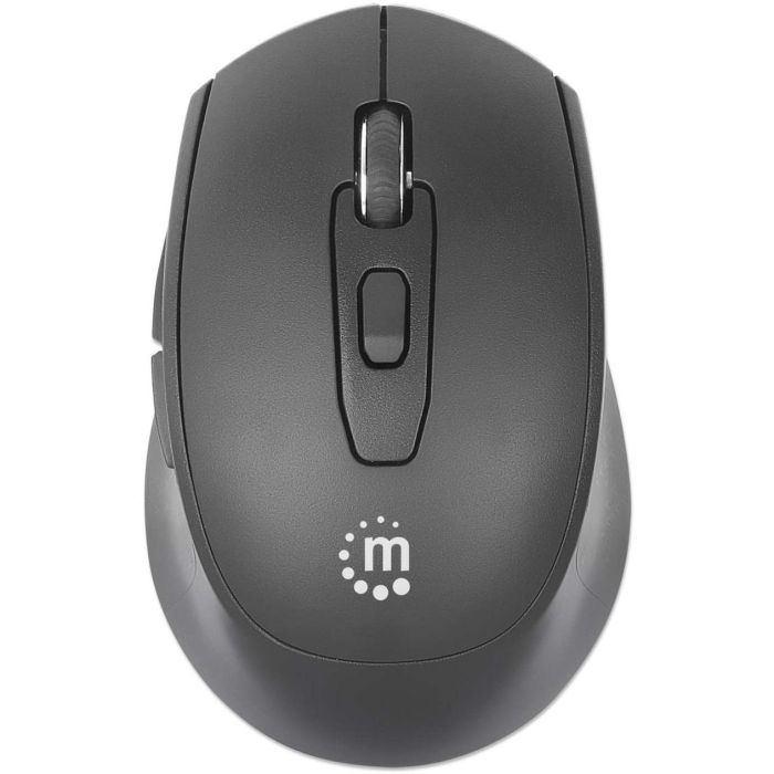 MANHATTAN MW6200 USB-A Funkmaus 6 Tasten und Mausrad schwarz 4