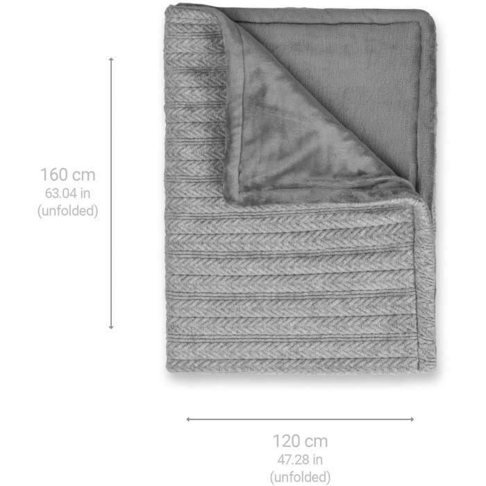 Manta térmica de malla reversible - MEDISANA - HB 680 - Calentamiento rápido 120 W - Apagado automático 4 Manta térmica de malla reversible - MEDISANA - HB 680 - Calentamiento rápido 120 W - Apagado automático 4