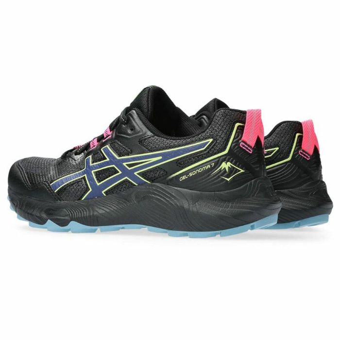 Zapatillas de Running para Adultos Asics Gel-Sonoma 7 Mujer Negro 2