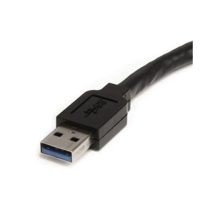 Cable USB Startech USB3AAEXT5M USB A Negro 2