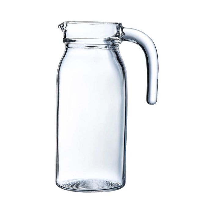 Arcoroc Jarra Spring 1 L de Vidrio Transparente. 100% Higiénica y Saludable. Apta Lavavajillas y Frigorífico. Fabricada en Francia 0 Arcoroc Jarra Spring 1 L de Vidrio Transparente. 100% Higiénica y Saludable. Apta Lavavajillas y Frigorífico. Fabricada en Francia 0