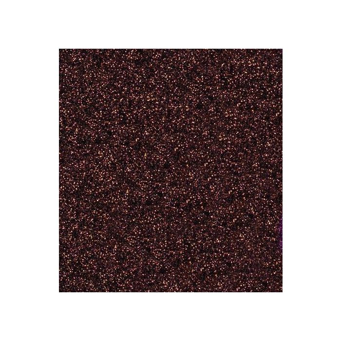 Goma Eva Faibo Purpurina Hoja 20X30 Marron 3 unidades