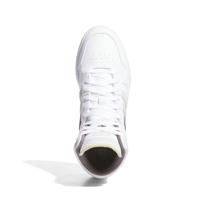 Zapatillas Deportivas Hombre Adidas Hoops 3.0 Mid Blanco 4 Zapatillas Deportivas Hombre Adidas Hoops 3.0 Mid Blanco 4