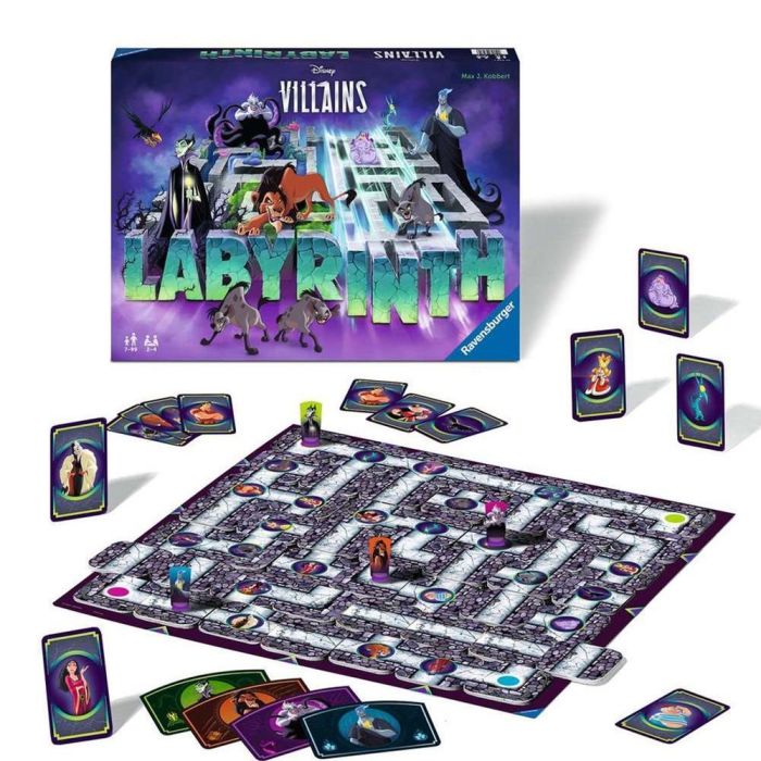 Juego de Mesa Ravensburger Disney Villains Labyrinth 2 Juego de Mesa Ravensburger Disney Villains Labyrinth 2